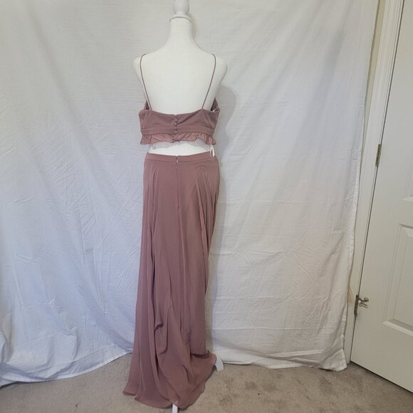 Lovely Sienna Chiffon Maxi Dress, #LB014, Size 10, $163 - Picture 4 of 7